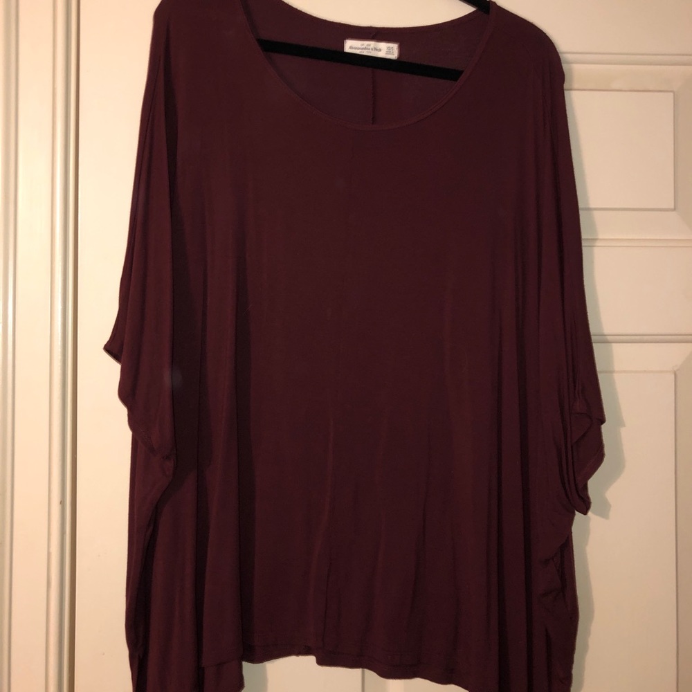 abercrombie flowy tee